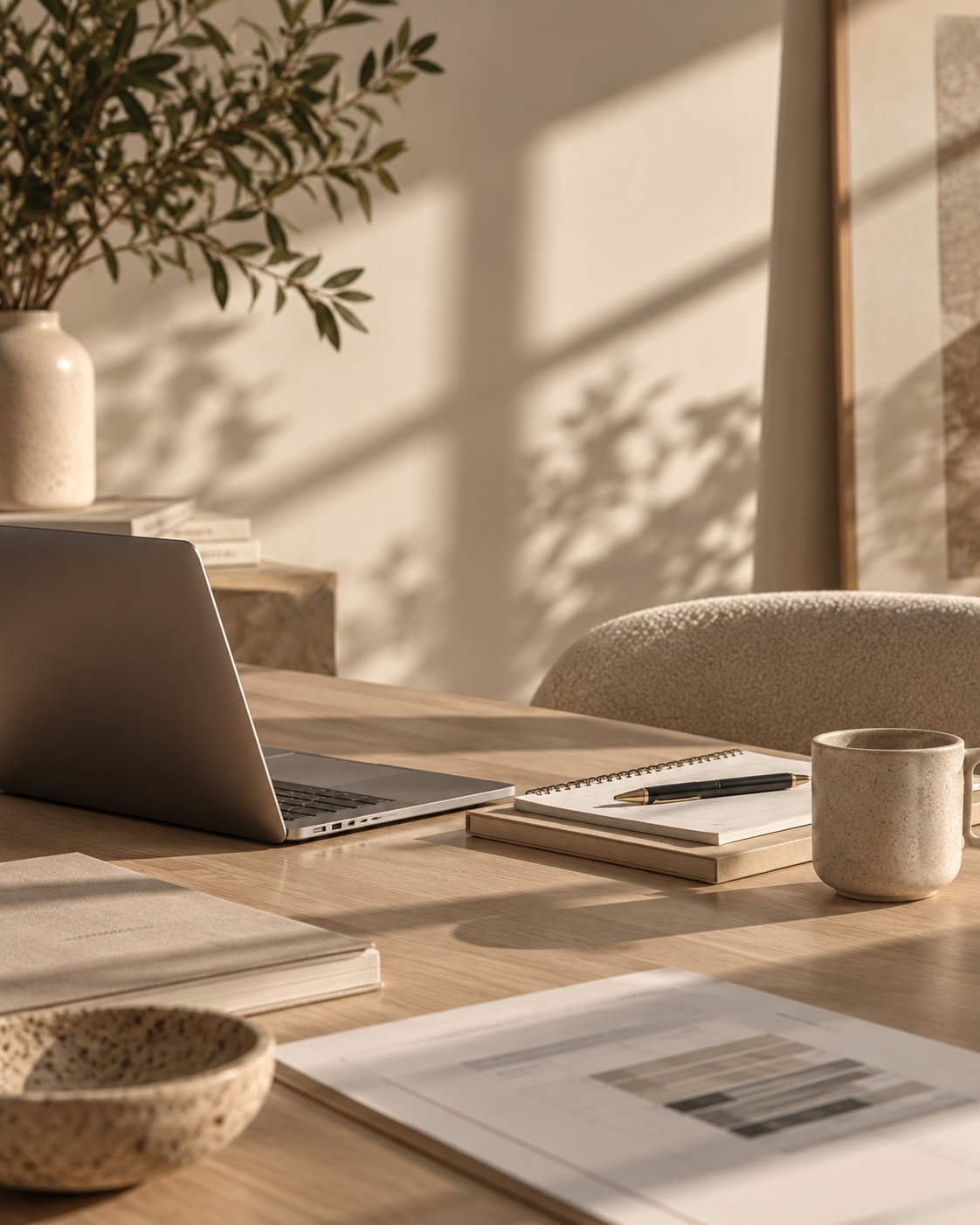 Warm interieur als beeld voor planning en forecasting
